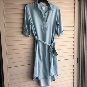 Blue Dress With Pockets